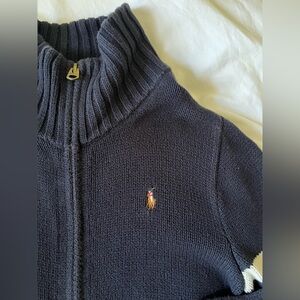 Ralph Lauren Blue Crew Neck Sweater